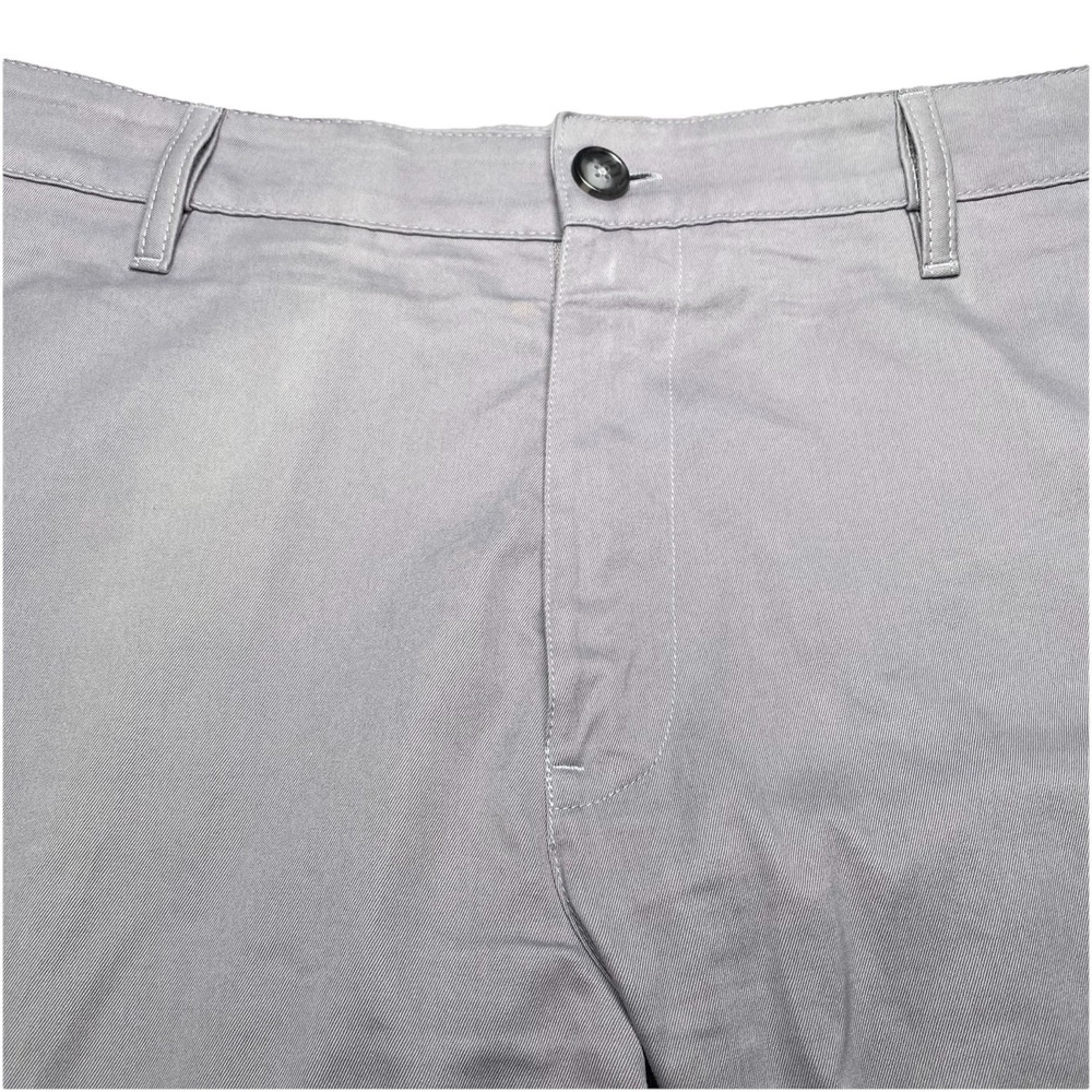 Todd Shelton Pants 36 (38x29) Relaxed Fit Flat Front Gray Normcore